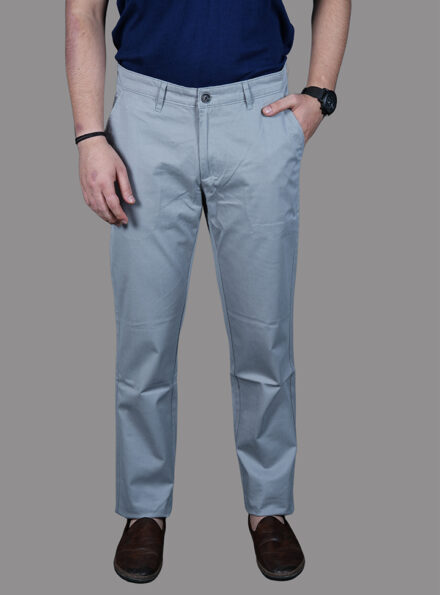 Silver Drift – Cloud Grey Smart Chinos